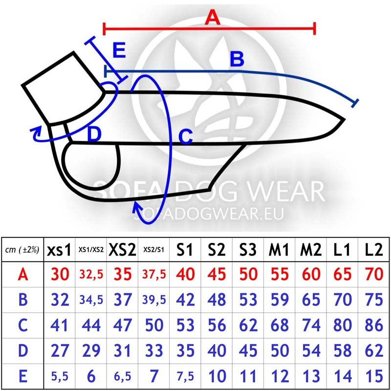 Sofa Dog Wear Hachico - Softshell-lämpöpaita