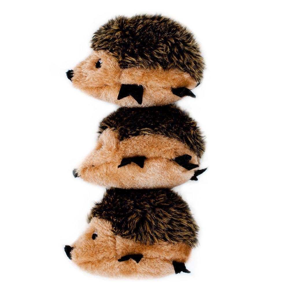 ZippyPaws Miniz - Hedgehogs (3 kpl)